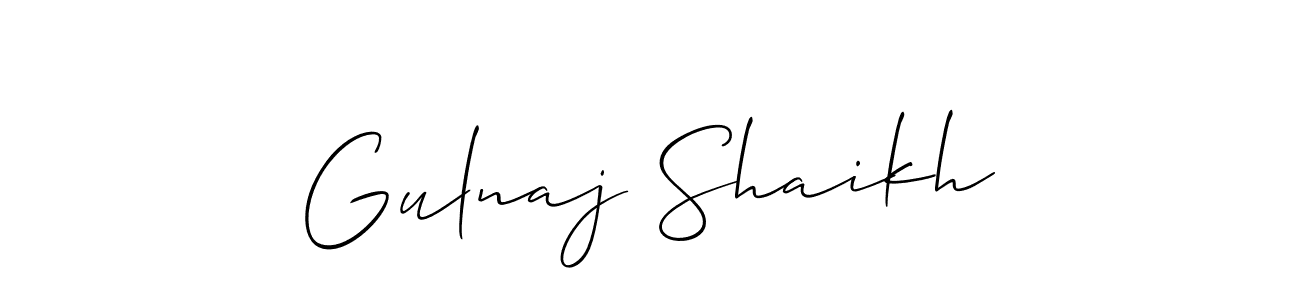 You can use this online signature creator to create a handwritten signature for the name Gulnaj Shaikh. This is the best online autograph maker. Gulnaj Shaikh signature style 2 images and pictures png