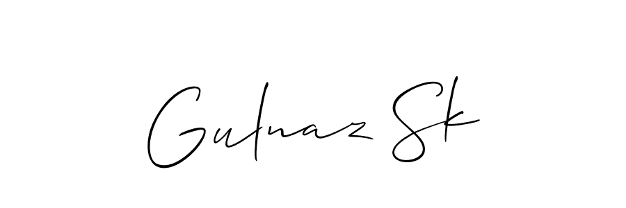 Make a beautiful signature design for name Gulnaz Sk. Use this online signature maker to create a handwritten signature for free. Gulnaz Sk signature style 2 images and pictures png