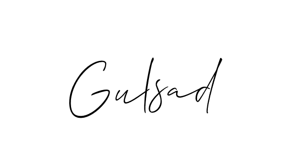 Make a short Gulsad signature style. Manage your documents anywhere anytime using Allison_Script. Create and add eSignatures, submit forms, share and send files easily. Gulsad signature style 2 images and pictures png