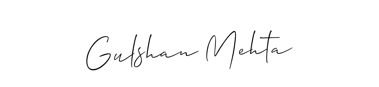 You can use this online signature creator to create a handwritten signature for the name Gulshan Mehta. This is the best online autograph maker. Gulshan Mehta signature style 2 images and pictures png