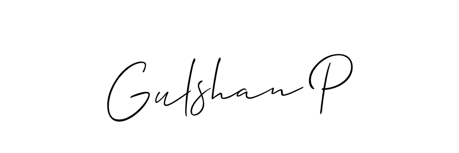 This is the best signature style for the Gulshan P name. Also you like these signature font (Allison_Script). Mix name signature. Gulshan P signature style 2 images and pictures png