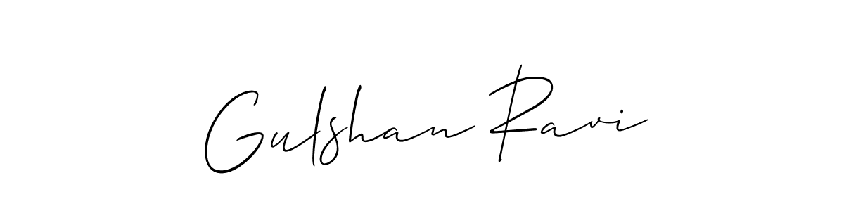 Once you've used our free online signature maker to create your best signature Allison_Script style, it's time to enjoy all of the benefits that Gulshan Ravi name signing documents. Gulshan Ravi signature style 2 images and pictures png