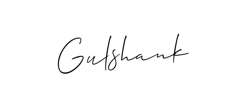 Best and Professional Signature Style for Gulshank. Allison_Script Best Signature Style Collection. Gulshank signature style 2 images and pictures png