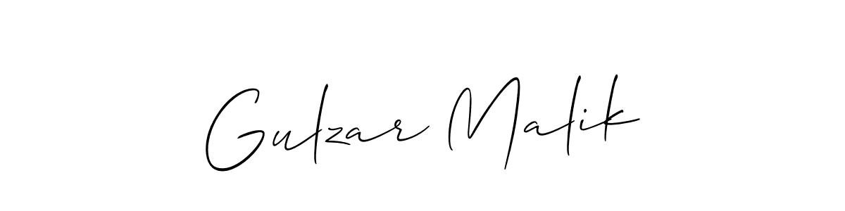 Make a short Gulzar Malik signature style. Manage your documents anywhere anytime using Allison_Script. Create and add eSignatures, submit forms, share and send files easily. Gulzar Malik signature style 2 images and pictures png