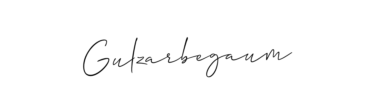 How to make Gulzarbegaum name signature. Use Allison_Script style for creating short signs online. This is the latest handwritten sign. Gulzarbegaum signature style 2 images and pictures png