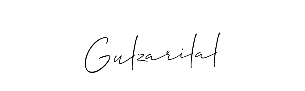 if you are searching for the best signature style for your name Gulzarilal. so please give up your signature search. here we have designed multiple signature styles  using Allison_Script. Gulzarilal signature style 2 images and pictures png