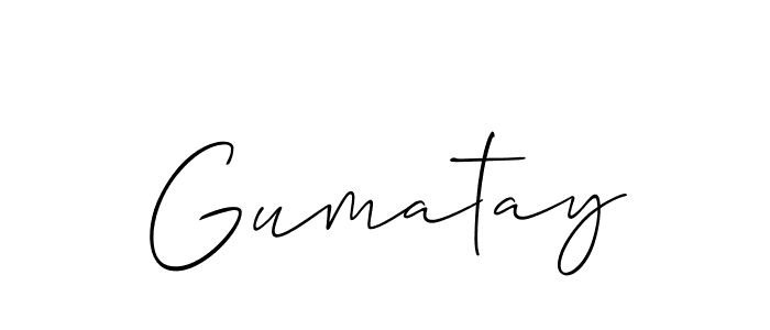 Make a beautiful signature design for name Gumatay. Use this online signature maker to create a handwritten signature for free. Gumatay signature style 2 images and pictures png