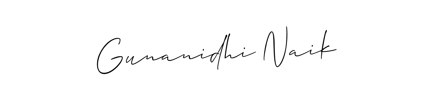 Once you've used our free online signature maker to create your best signature Allison_Script style, it's time to enjoy all of the benefits that Gunanidhi Naik name signing documents. Gunanidhi Naik signature style 2 images and pictures png