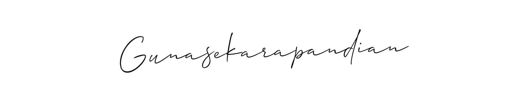 Gunasekarapandian stylish signature style. Best Handwritten Sign (Allison_Script) for my name. Handwritten Signature Collection Ideas for my name Gunasekarapandian. Gunasekarapandian signature style 2 images and pictures png