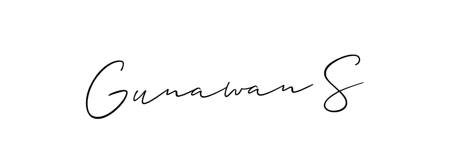 This is the best signature style for the Gunawan S name. Also you like these signature font (Allison_Script). Mix name signature. Gunawan S signature style 2 images and pictures png