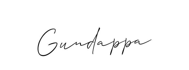 Best and Professional Signature Style for Gundappa. Allison_Script Best Signature Style Collection. Gundappa signature style 2 images and pictures png