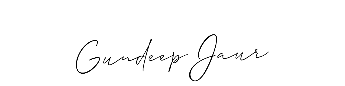 How to Draw Gundeep Jaur signature style? Allison_Script is a latest design signature styles for name Gundeep Jaur. Gundeep Jaur signature style 2 images and pictures png