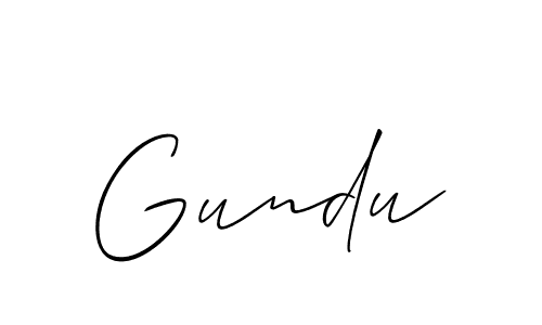 Make a short Gundu signature style. Manage your documents anywhere anytime using Allison_Script. Create and add eSignatures, submit forms, share and send files easily. Gundu signature style 2 images and pictures png