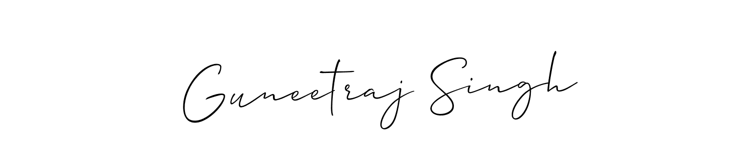 You should practise on your own different ways (Allison_Script) to write your name (Guneetraj Singh) in signature. don't let someone else do it for you. Guneetraj Singh signature style 2 images and pictures png