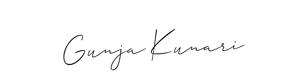 Check out images of Autograph of Gunja Kunari name. Actor Gunja Kunari Signature Style. Allison_Script is a professional sign style online. Gunja Kunari signature style 2 images and pictures png