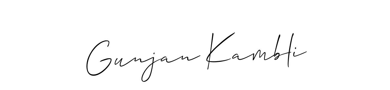 Check out images of Autograph of Gunjan Kambli name. Actor Gunjan Kambli Signature Style. Allison_Script is a professional sign style online. Gunjan Kambli signature style 2 images and pictures png