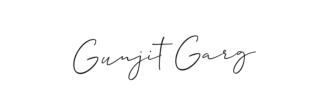 See photos of Gunjit Garg official signature by Spectra . Check more albums & portfolios. Read reviews & check more about Allison_Script font. Gunjit Garg signature style 2 images and pictures png