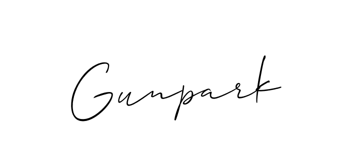 You can use this online signature creator to create a handwritten signature for the name Gunpark. This is the best online autograph maker. Gunpark signature style 2 images and pictures png