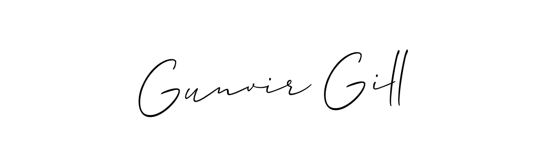 Check out images of Autograph of Gunvir Gill name. Actor Gunvir Gill Signature Style. Allison_Script is a professional sign style online. Gunvir Gill signature style 2 images and pictures png
