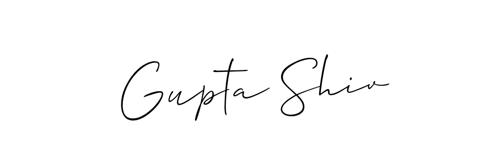 It looks lik you need a new signature style for name Gupta Shiv. Design unique handwritten (Allison_Script) signature with our free signature maker in just a few clicks. Gupta Shiv signature style 2 images and pictures png