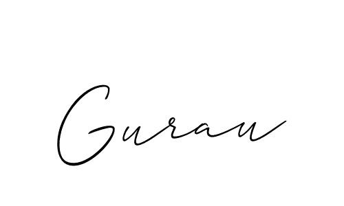 Check out images of Autograph of Gurau name. Actor Gurau Signature Style. Allison_Script is a professional sign style online. Gurau signature style 2 images and pictures png