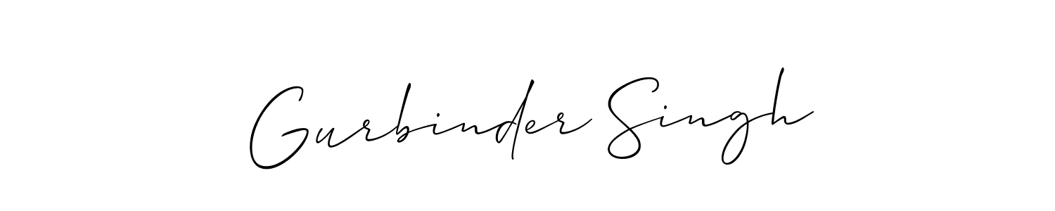 Make a short Gurbinder Singh signature style. Manage your documents anywhere anytime using Allison_Script. Create and add eSignatures, submit forms, share and send files easily. Gurbinder Singh signature style 2 images and pictures png