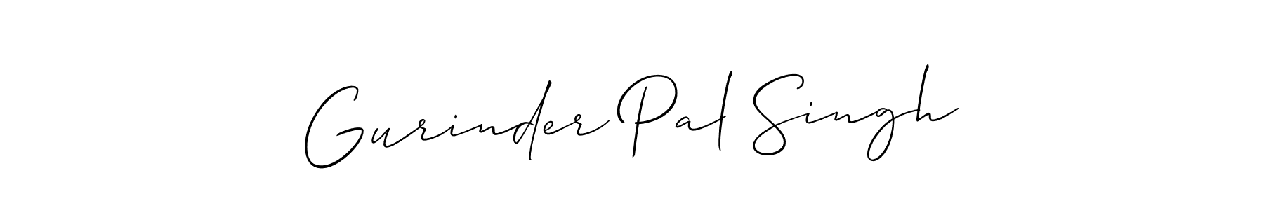 if you are searching for the best signature style for your name Gurinder Pal Singh. so please give up your signature search. here we have designed multiple signature styles  using Allison_Script. Gurinder Pal Singh signature style 2 images and pictures png