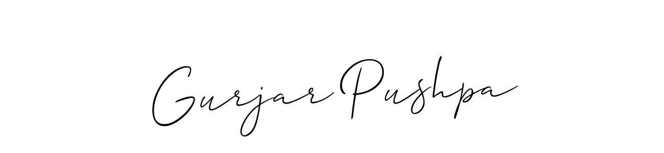 See photos of Gurjar Pushpa official signature by Spectra . Check more albums & portfolios. Read reviews & check more about Allison_Script font. Gurjar Pushpa signature style 2 images and pictures png