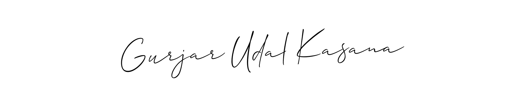 You can use this online signature creator to create a handwritten signature for the name Gurjar Udal Kasana. This is the best online autograph maker. Gurjar Udal Kasana signature style 2 images and pictures png