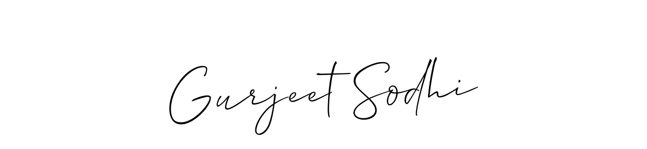 You should practise on your own different ways (Allison_Script) to write your name (Gurjeet Sodhi) in signature. don't let someone else do it for you. Gurjeet Sodhi signature style 2 images and pictures png