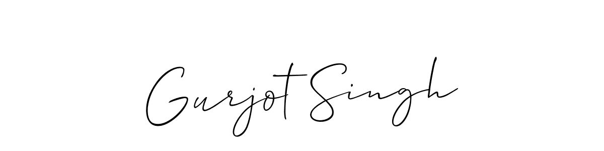 Design your own signature with our free online signature maker. With this signature software, you can create a handwritten (Allison_Script) signature for name Gurjot Singh. Gurjot Singh signature style 2 images and pictures png