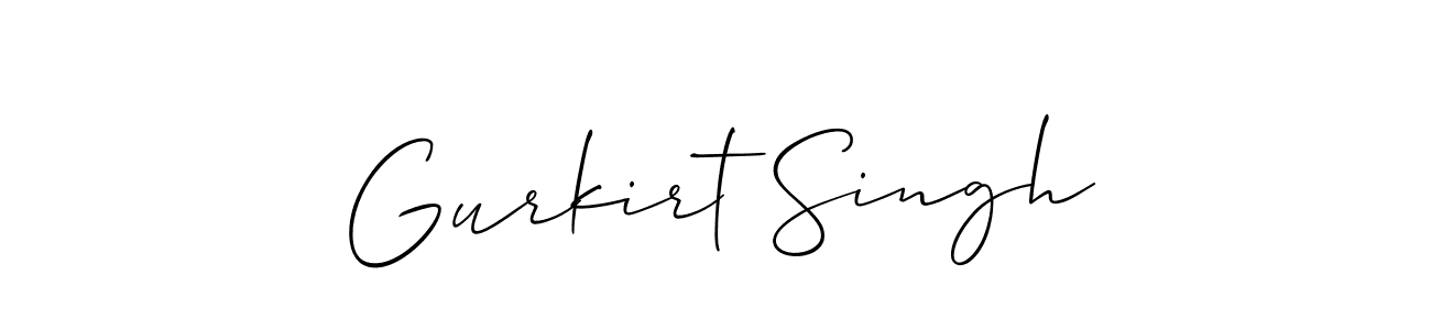 Make a beautiful signature design for name Gurkirt Singh. Use this online signature maker to create a handwritten signature for free. Gurkirt Singh signature style 2 images and pictures png