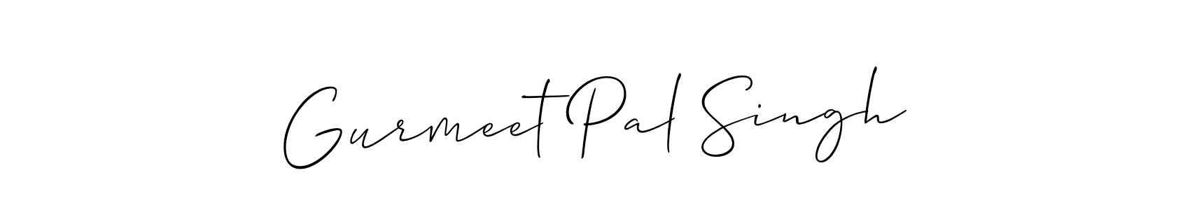 How to Draw Gurmeet Pal Singh signature style? Allison_Script is a latest design signature styles for name Gurmeet Pal Singh. Gurmeet Pal Singh signature style 2 images and pictures png