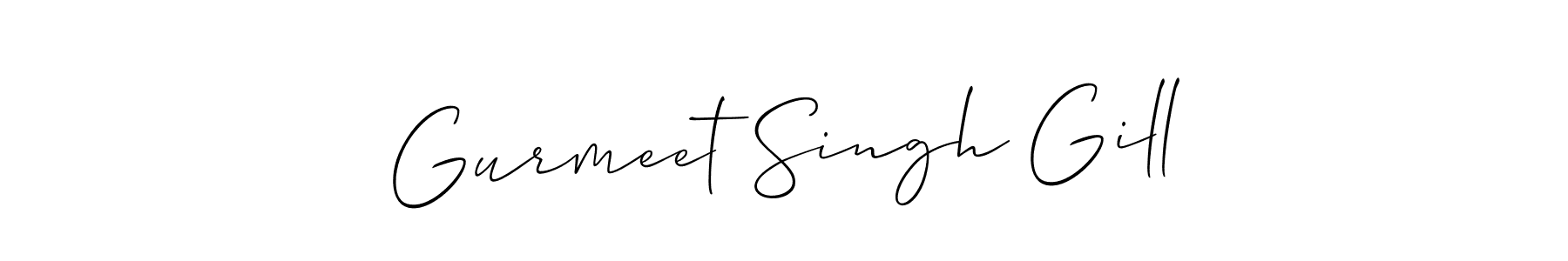 Once you've used our free online signature maker to create your best signature Allison_Script style, it's time to enjoy all of the benefits that Gurmeet Singh Gill name signing documents. Gurmeet Singh Gill signature style 2 images and pictures png
