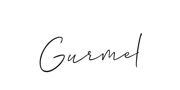 Also we have Gurmel name is the best signature style. Create professional handwritten signature collection using Allison_Script autograph style. Gurmel signature style 2 images and pictures png