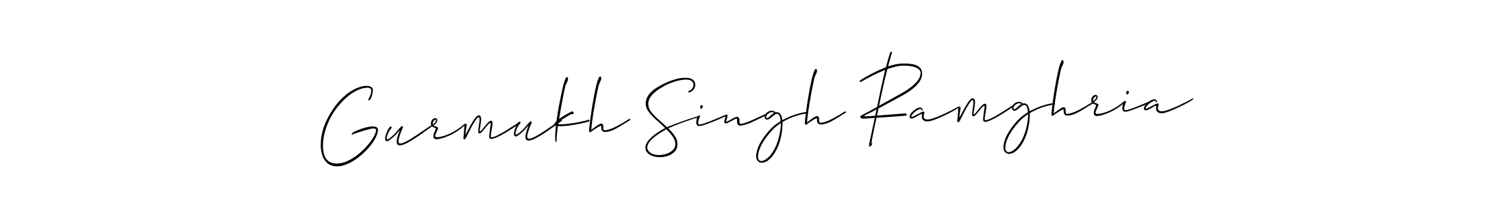 You can use this online signature creator to create a handwritten signature for the name Gurmukh Singh Ramghria. This is the best online autograph maker. Gurmukh Singh Ramghria signature style 2 images and pictures png