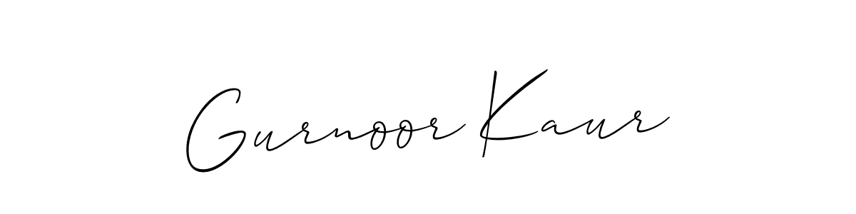 Best and Professional Signature Style for Gurnoor Kaur. Allison_Script Best Signature Style Collection. Gurnoor Kaur signature style 2 images and pictures png