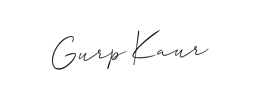 You should practise on your own different ways (Allison_Script) to write your name (Gurp Kaur) in signature. don't let someone else do it for you. Gurp Kaur signature style 2 images and pictures png