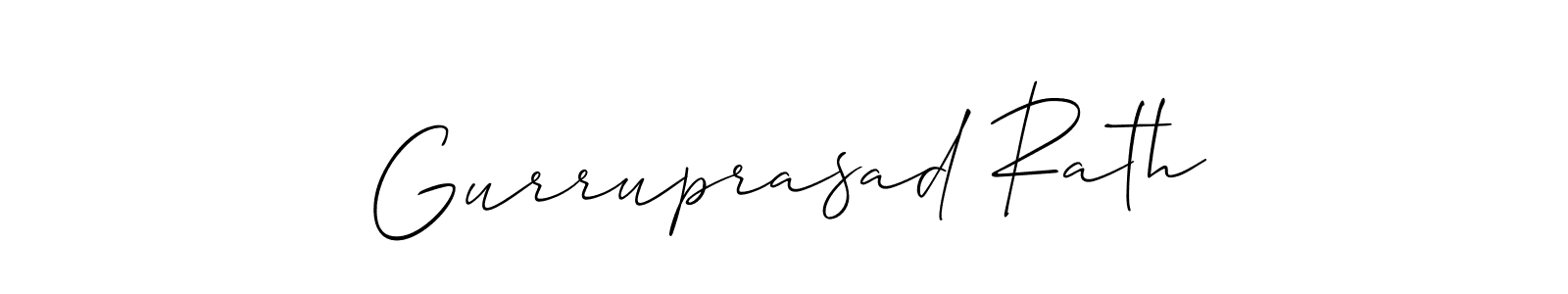 Gurruprasad Rath stylish signature style. Best Handwritten Sign (Allison_Script) for my name. Handwritten Signature Collection Ideas for my name Gurruprasad Rath. Gurruprasad Rath signature style 2 images and pictures png