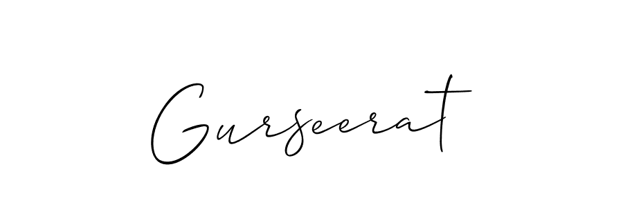 Once you've used our free online signature maker to create your best signature Allison_Script style, it's time to enjoy all of the benefits that Gurseerat name signing documents. Gurseerat signature style 2 images and pictures png