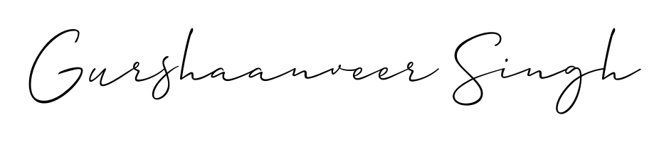 Try this chic Gurshaanveer Singh handwritten sign style. Using Allison_Script font elements, it gives your name a sleek, memorable identity. Gurshaanveer Singh signature style 2 images and pictures png