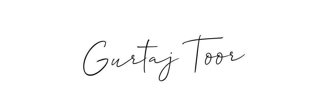 This is the best signature style for the Gurtaj Toor name. Also you like these signature font (Allison_Script). Mix name signature. Gurtaj Toor signature style 2 images and pictures png