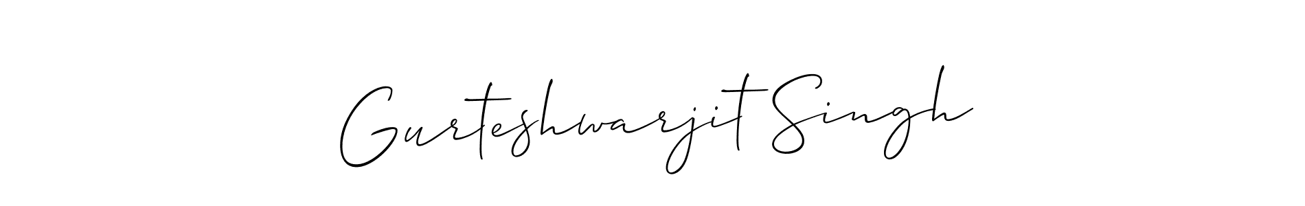 Here are the top 10 professional signature styles for the name Gurteshwarjit Singh. These are the best autograph styles you can use for your name. Gurteshwarjit Singh signature style 2 images and pictures png