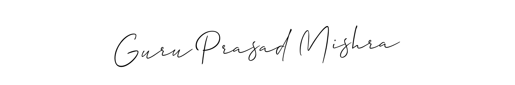 How to make Guru Prasad Mishra signature? Allison_Script is a professional autograph style. Create handwritten signature for Guru Prasad Mishra name. Guru Prasad Mishra signature style 2 images and pictures png