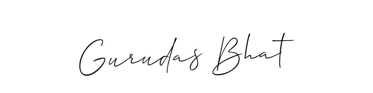 Check out images of Autograph of Gurudas Bhat name. Actor Gurudas Bhat Signature Style. Allison_Script is a professional sign style online. Gurudas Bhat signature style 2 images and pictures png