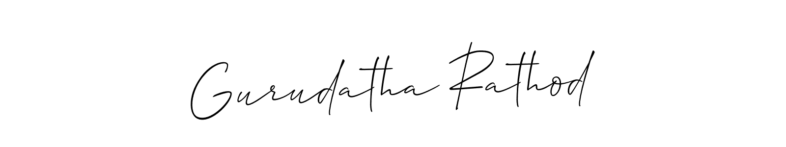 Make a beautiful signature design for name Gurudatha Rathod. Use this online signature maker to create a handwritten signature for free. Gurudatha Rathod signature style 2 images and pictures png