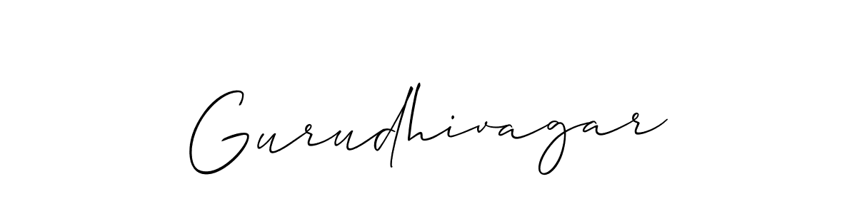 Make a short Gurudhivagar signature style. Manage your documents anywhere anytime using Allison_Script. Create and add eSignatures, submit forms, share and send files easily. Gurudhivagar signature style 2 images and pictures png