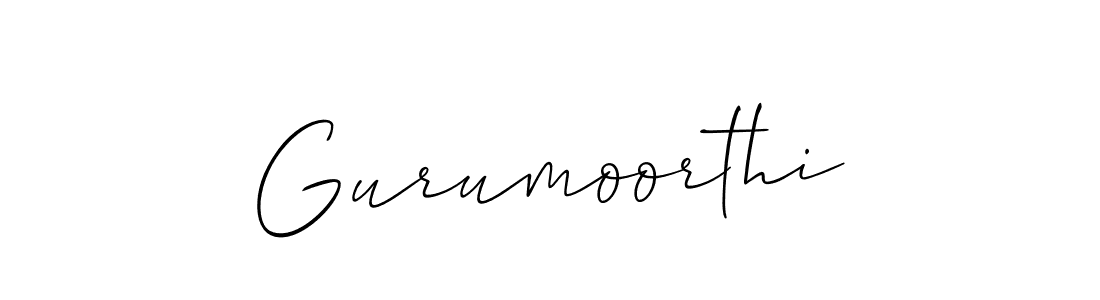 Similarly Allison_Script is the best handwritten signature design. Signature creator online .You can use it as an online autograph creator for name Gurumoorthi. Gurumoorthi signature style 2 images and pictures png