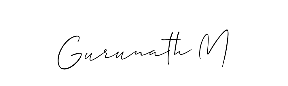 Once you've used our free online signature maker to create your best signature Allison_Script style, it's time to enjoy all of the benefits that Gurunath M name signing documents. Gurunath M signature style 2 images and pictures png