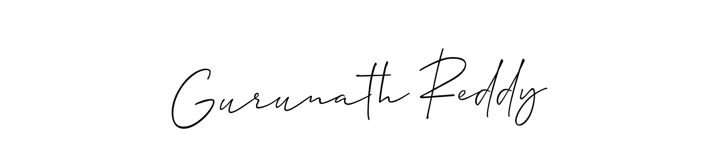 Best and Professional Signature Style for Gurunath Reddy. Allison_Script Best Signature Style Collection. Gurunath Reddy signature style 2 images and pictures png